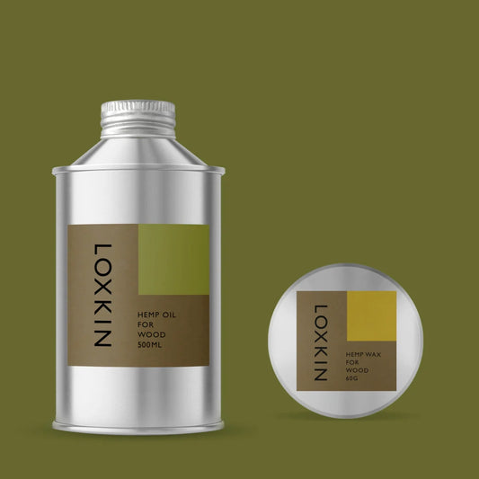 LOXKIN Complete Wood Care System, Oil (500ml+) & Polish. Free UK Shipping